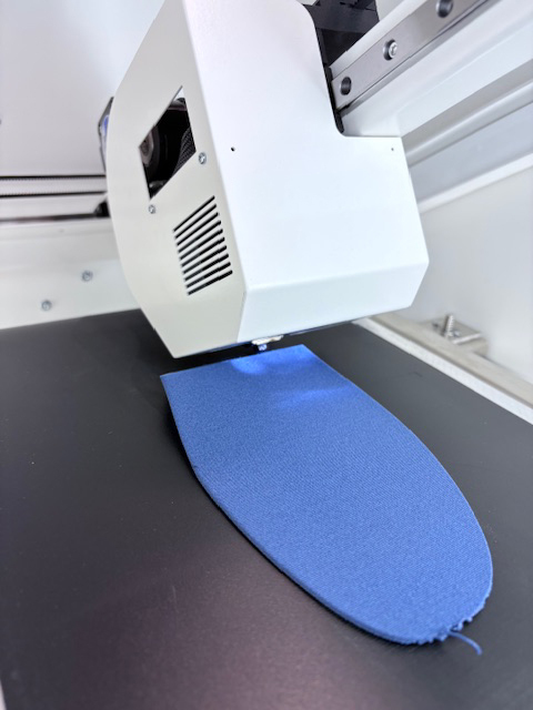 3D printed insole on a belt printer