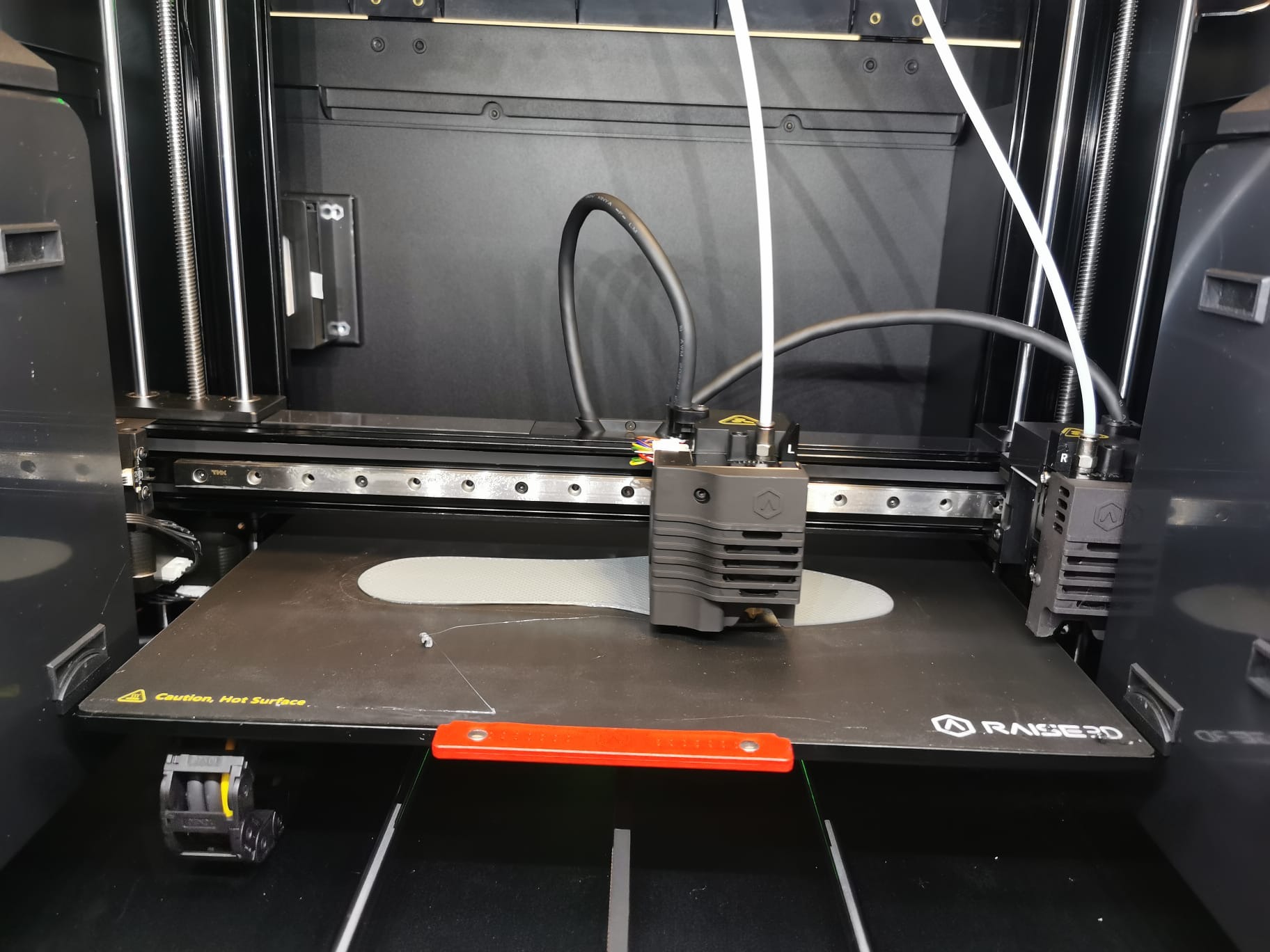 Printer printing insoles