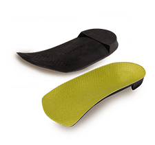 Rigid shells insoles