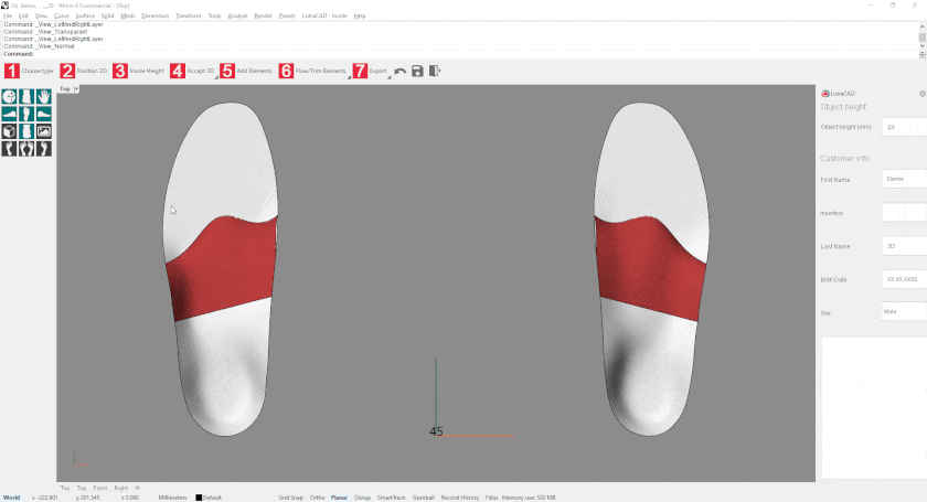 How to layer using LutraCAD software